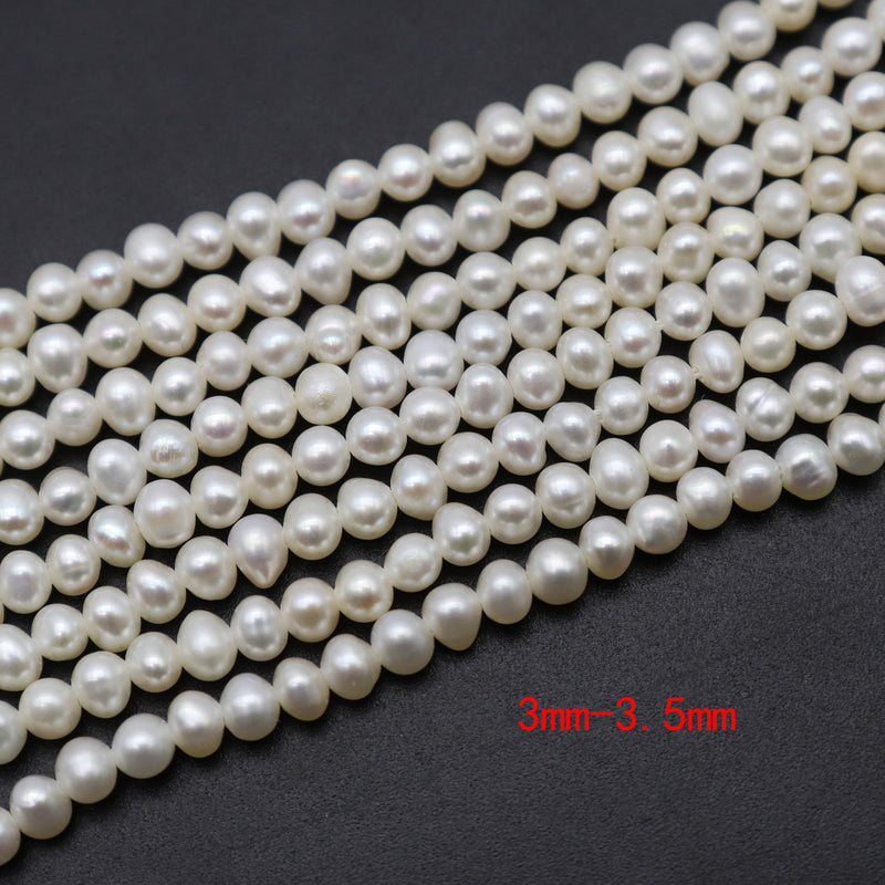 8mm Natural Freshwater Pearls Loose Beads for Jewelry Making DIY