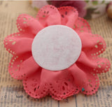 15 pcs Multi-layer Hollow Flowers Baby Girls Hair Accessories