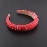 Crystal Headbands Girls Rhinestone Hair Band Hair Hoop Pearl Hair Accessories