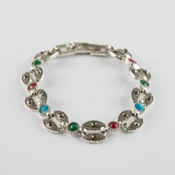 Stylish Gold Plated Charm Bracelet for Women