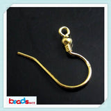 925 Silver Earring with 14K Finish