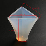 UV Resin Jewelry Silicone Mold Triangular Pyramid Resin Molds