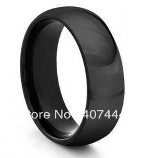 Tungsten Carbide Classic Mens Wedding Band Ring With Gifted Box