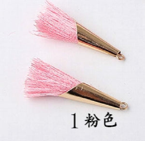 3.5cm Cotton Yarn Tassel DIY Pendant Earrings Necklace Bracelet Hair