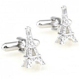 Eiffel Tower Cufflink 2 Pairs Promotion