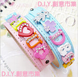 130pcs 8mm A-Z Half Rhinestone Slide Letter Charms DIY Alphabet