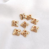 Beaded Flower Hat Caps Separator DIY Jewelry Making Accessories