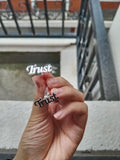 Customized Name Cufflinks for Men - Stainless Steel Personalized Jewelry