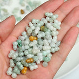 Natural Jade Emerald Gourd 12mm Bead DIY Bangle Charm Jewellery Luck Amulet