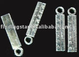 Tibetan Silver Ruler Charms 24x5mm, Pack of 180