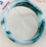 Natural Jadeite Bracelet Double 54-62mm Female Jade Bracelet