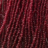 1.5mm Faceted Natural Stone Small Bead DIY Jewelry
