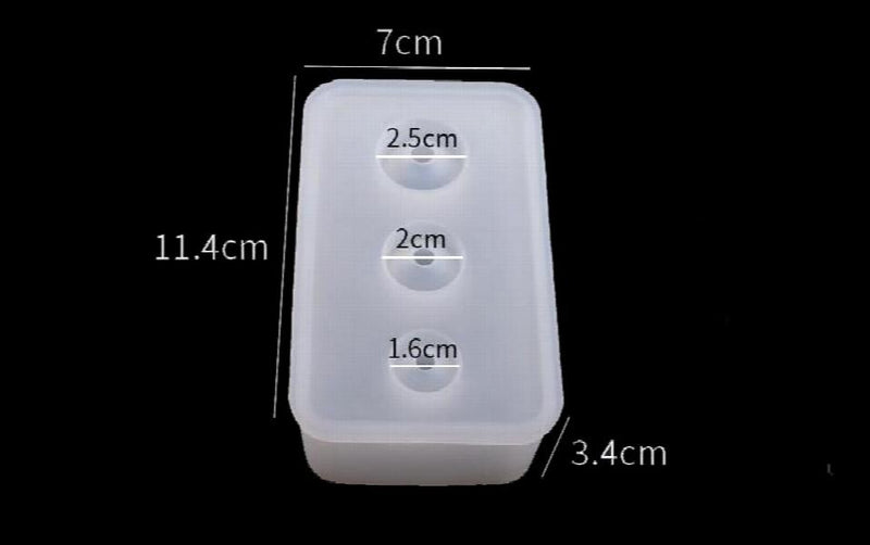 Epoxy Resin Molds Oval Egg Shape Silicone Mold