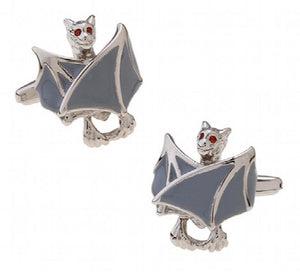 iGame Arrival Men's Cuff Links Bat Brass Material