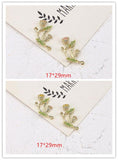 30pcs/lot alloy drop oil charms for DIY jewelry making