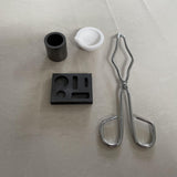 4 pcs High Purity Graphite Crucible Set Jewelry Mold Tools