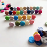 100pc Silicone Teething Beads for DIY Pacifier Necklace Baby Teether