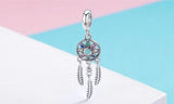 925 Silver Dream Catcher Holder Beads for Charm Bracelet Necklace DIY Jewelry