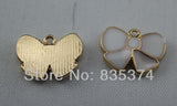 Enamel Bowknot Pendant Charms Jewelry Accessories DIY
