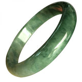 Natural Burmese Emerald Dark Green 54-64mm Bracelet Princess Jewelry