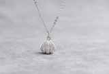 925 Silver Pearl Conch Shell Pendant Necklace Lady Necklace