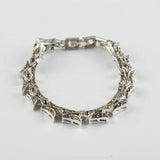 Stylish Gold Bracelet with Heart Charm