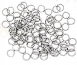1000pcs 1*6mm Stainless Steel Jump Rings for DIY Jewelry