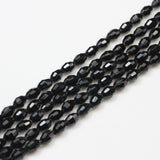 Glass Rice Beads Oval Crystal Faceted Loose Olive Beaded DIY Jewelry Making