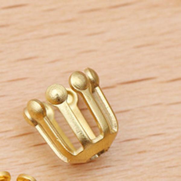200pcs Metal Brass Filigree Stamen Flower Charms Bead Caps - DIY Jewelry Making