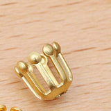 200pcs Metal Brass Filigree Stamen Flower Charms Bead Caps - DIY Jewelry Making