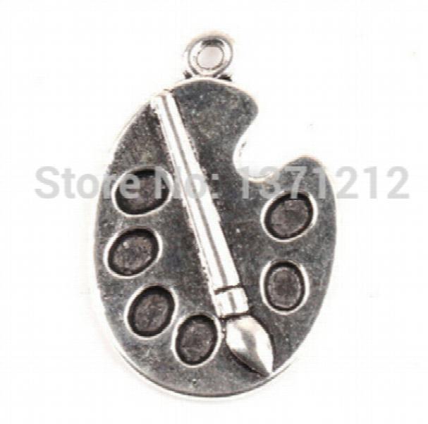 Retro Style Charm Pendant Jewelry 100pcs 27x18mm Fast B59