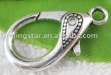 50PCS Tibetan Silver Lobster Clasp Jewelry Findings