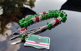 Chechen Flag Tasbih Necklace Prayer Beads T-Shirt Phone Case Decor