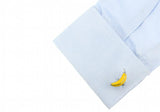 Sunnylink Banana Yellow Cufflinks for Shirt L1237