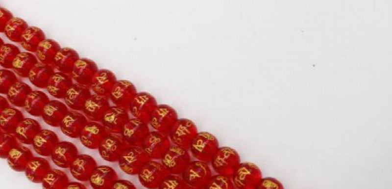 Crystal Buddha Charms Beads with Dragon Carving Bracelet DIY Beads