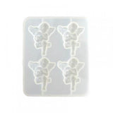 Mermaid Angel Shaped UV Resin Epoxy Molds for DIY Jewelry
