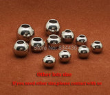 200pcs 8mm Stainless Steel Ball Beads for DIY Jewelry Making