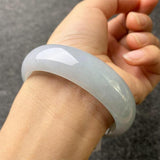 Natural Burmese Jadeite Light Green Bracelet Princess Jewelry Gift