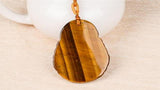 Tiger Eye Stone Maitreya Buddha Pendant Charm Collection
