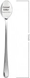 Engraved Cereal Spoon Cereal Killer Weapon of Choice Spoon Stainless Steel