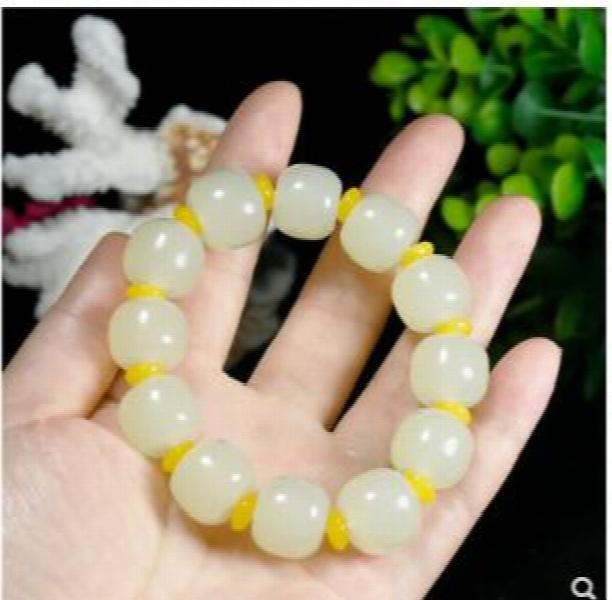 Hetian Jade Bracelet and Jade High Rising Bracelet Jade Old Drum Bracelet
