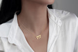Personalized Angel Number Necklace-Lucky Number Jewelry-Spiritual Number