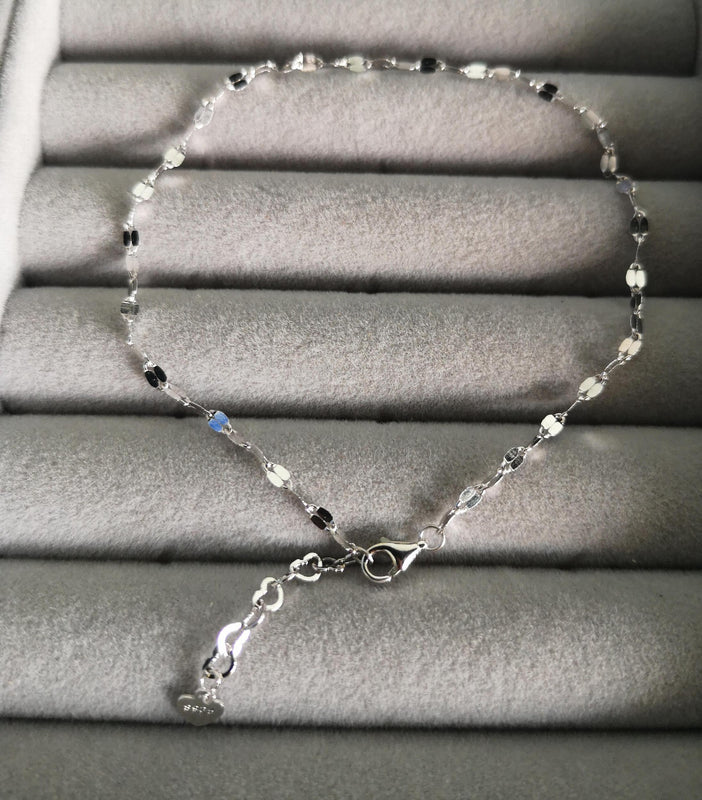 925 Sterling Silver Anklets For Women Girl Ankle Leg Jewelry
