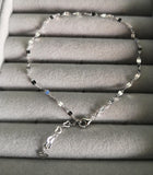925 Sterling Silver Anklets For Women Girl Ankle Leg Jewelry