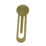 30PCS Silver Tone Clip Bookmarks Jewelry Findings