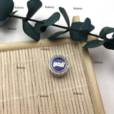 S925 Sterling Silver Lettered Charm Beads for Women