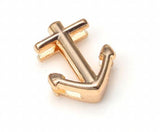 50PCS 10MM Slide Charm Anchor DIY Accessory for Stainless Steel Bracelet