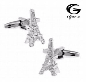 Men's Eiffel Tower Cufflinks Brass Material