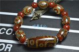 Tibet Natural Nine eyes and Three Eyes Bracelets Tibetan Pear Bracelet jewelry