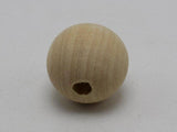 25 Large Wood Round Beads 20mm~Wooden Beads